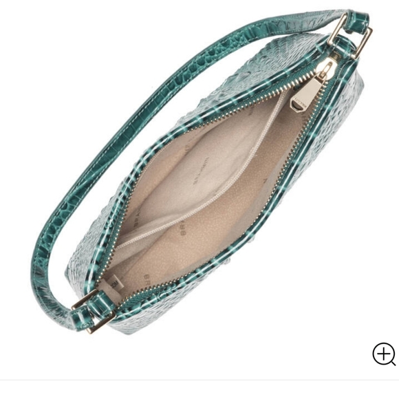 Brahmin Blue Bottle Ombre Lorelei & Credit Card Wallet - Picture 12 of 13